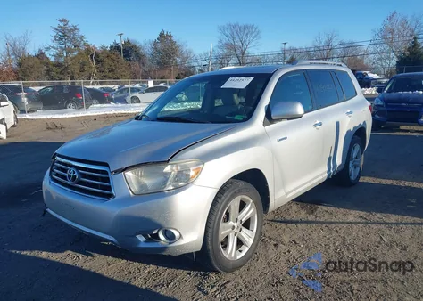 2010 Toyota Highlander Limited V6 z USA, uszkodzony, nr VIN 5TDDK3EH2AS021412